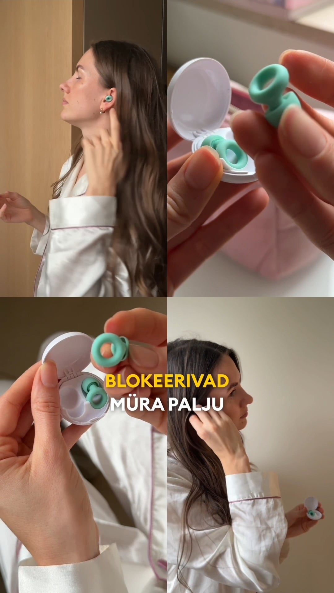 Kõrvatropid magamiseks ja müra vastu (loop sarnased)