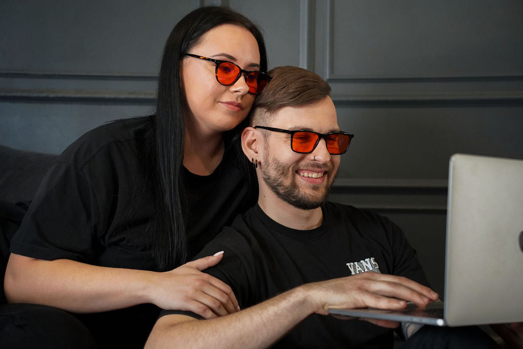 Miks just oranži filtriga ekraanikaitse prillid?