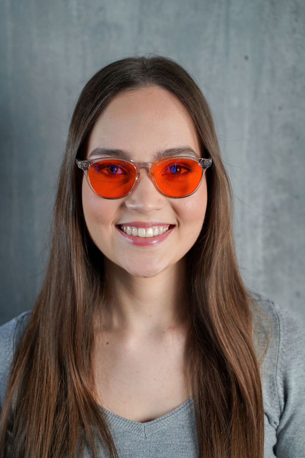 "Gia" anti blue light glasses for women and teens